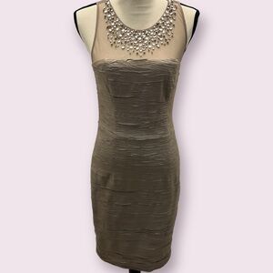 Embellished cocktail dress